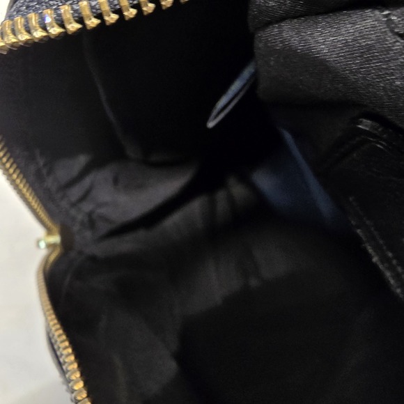 Boulder Ridge Black Leather Convertible Backpack/crossbody‎ - Picture 9 of 12